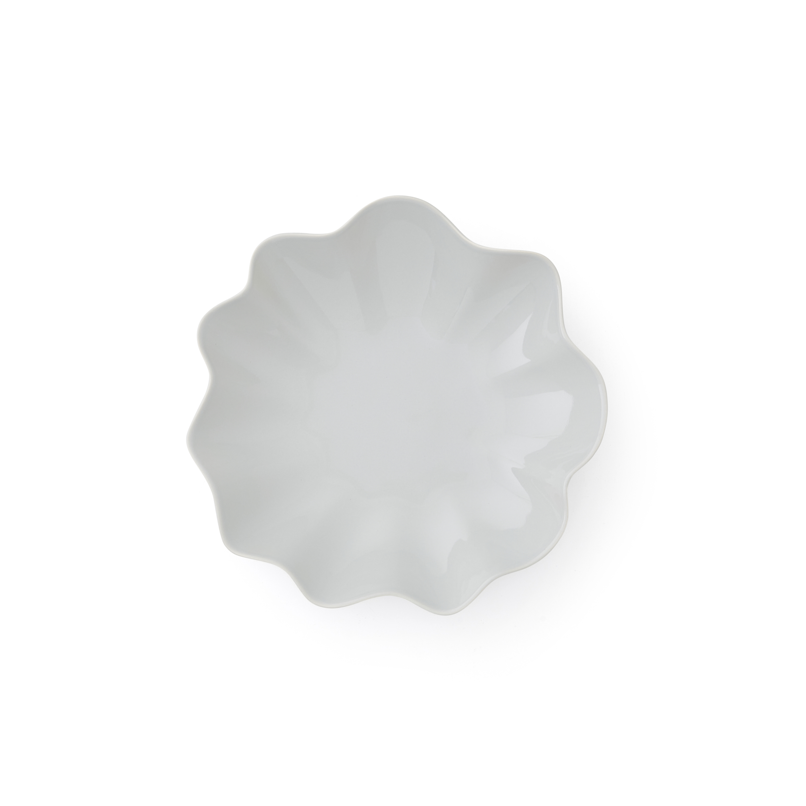 Sophie Conran Floret 9 Inch Pasta Bowl, Dove Grey image number null